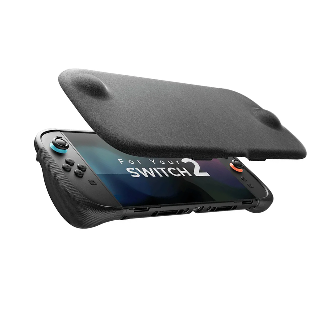 JSAUX EveryDay Case with Travel Cover for Nintendo Switch 2 Black PC0123C