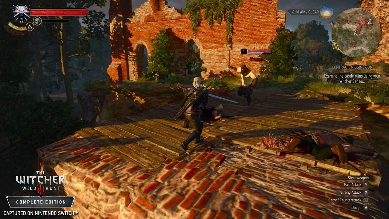 Nintendo Switch The Witcher 3: With Hunt Complete Ed.