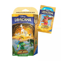 Disney Lorcana TCG: Into the Inklands Single-Player Starter Deck (Amber/Emerald)