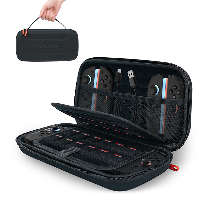 Transnovo Protective Hard Portable Travel Carry Case for Nintendo Switch 2 NS2-CC03