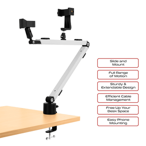 Streamplify MOUNT ARM Desk Mount [White]
