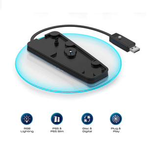 IINE Transparent Light Base For PS5 Slim [L986]