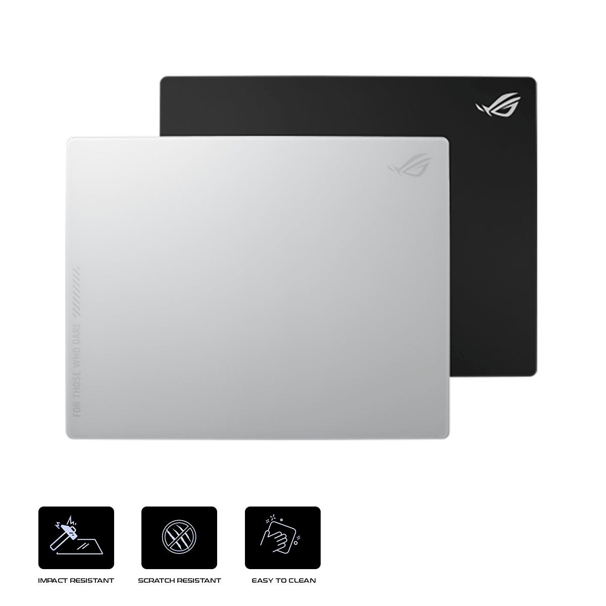 Asus ROG Moonstone Ace L Tempered Glass Gaming Mouse Pad
