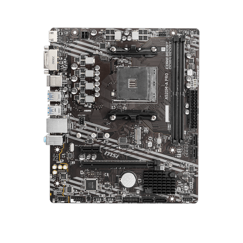 MSI A520M-A PRO AM4 mATX Motherboard