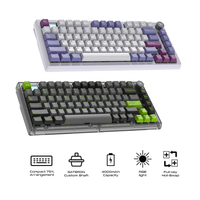 Darmoshark TOP75 Tri-Mode RGB Backlit Mechanical Keyboard