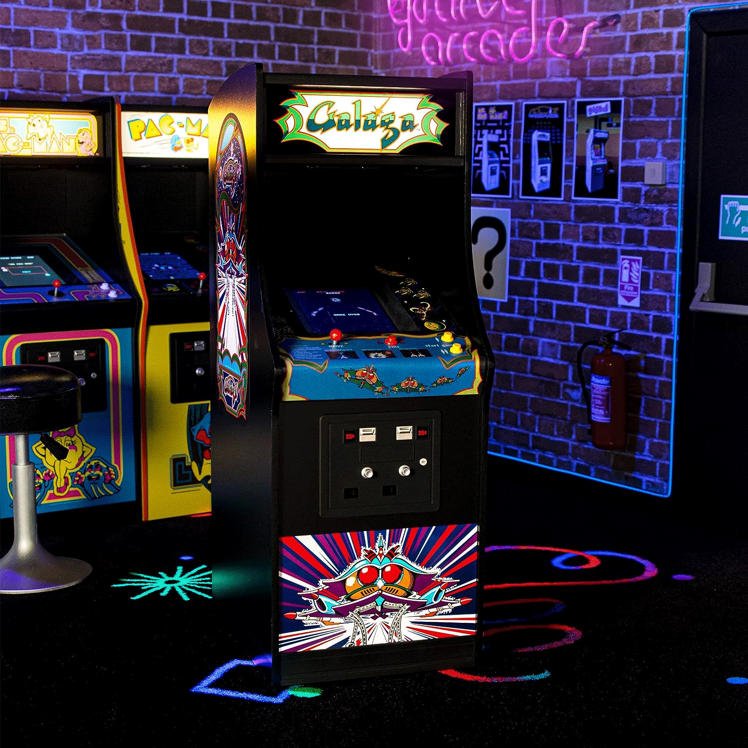 Galaga Quarter Scale Arcade Cabinet