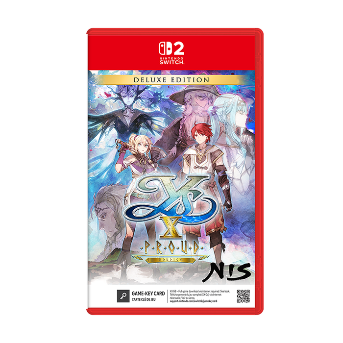 Nintendo Switch 2 YS X: Proud Nordics - Deluxe Edition (Game Key Card) (US)