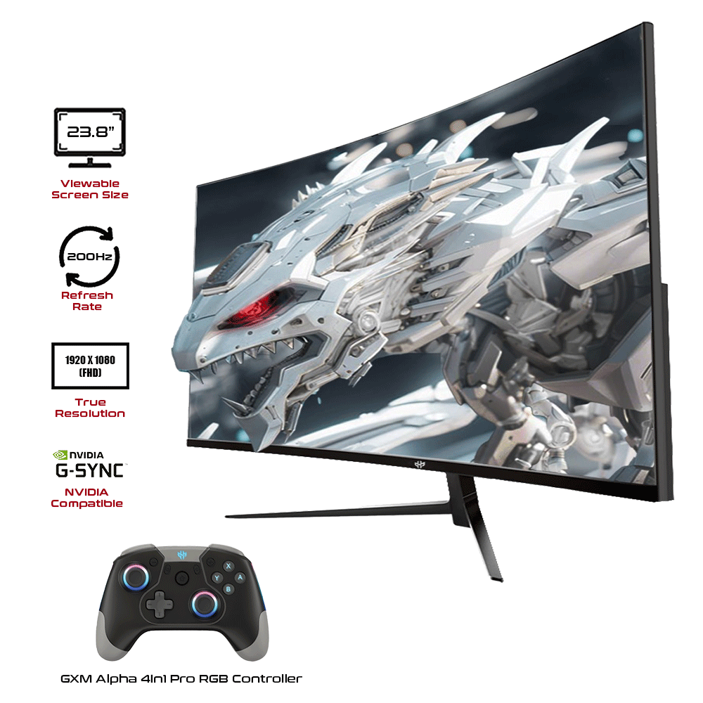 GXM Monitor + GXM Controller Bundled