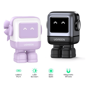 UGREEN Mini Robot Nexode 30W USB-C PD Gan Fast Charger [CD359]