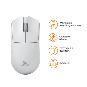 Darmoshark M3s Mini Varun Wireless Gaming Mouse [White]