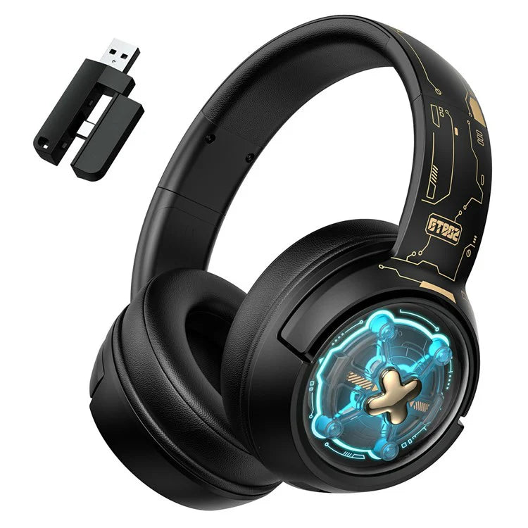 Onikuma GT802 Space Capsule Tri-Mode Wireless Gaming Headset Black