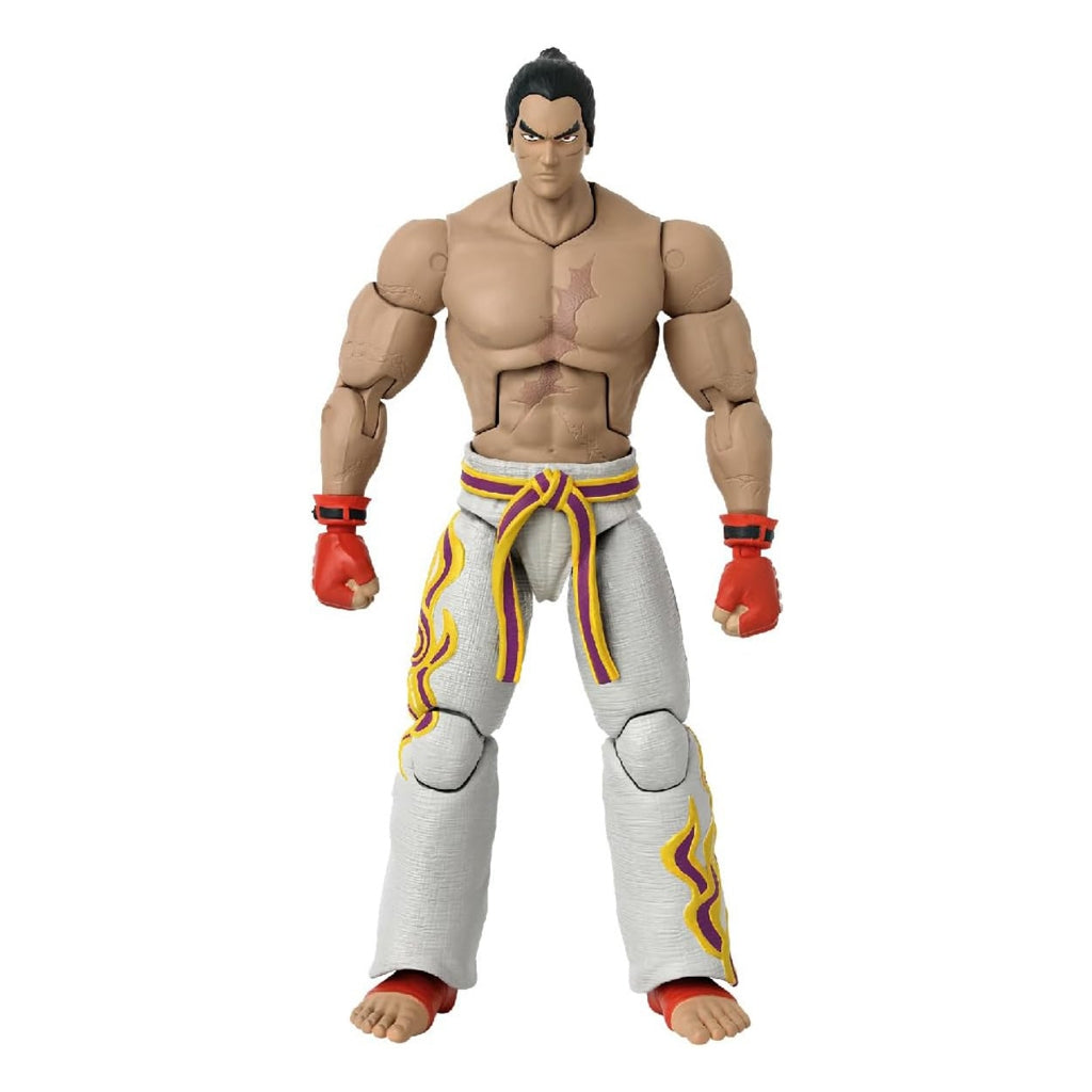 Tekken Kazuya Mishima Action Figure by BANDAI Game Dimensions