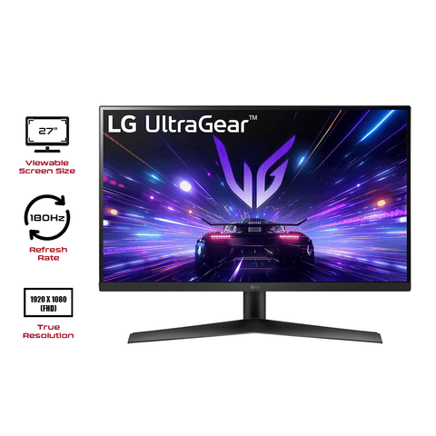 LG 27GS60F-B 27"Ultragear IPS FHD (1920 X 1080) 180hz Gaming Monitor