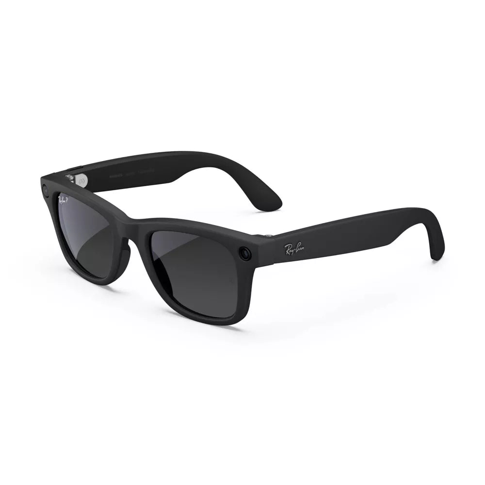 Ray-Ban Meta Wayfarer (Gen 2) Polarized Graphite lenses Matte Black