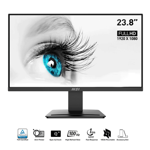 MSI PRO MP2412 23.8" FHD VA Business Productivity Monitor