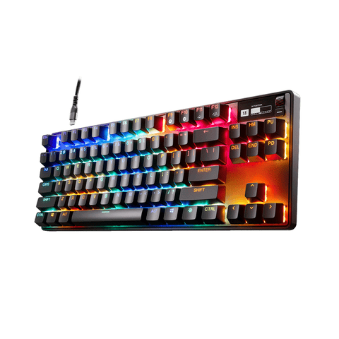 SteelSeries Apex Pro TKL Esports Gaming Keyboard 2023 [Omnipoint Switches] (KB64856)