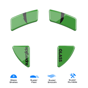 Pulsar Superglide Glass Skates for Razer Viper Ultimate (Green) [RVUSGG]