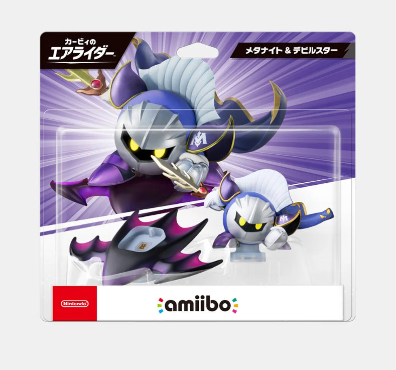 Nintendo Amiibo Meta Knight & Shadow Star (Kirby Air Riders Series) JPN