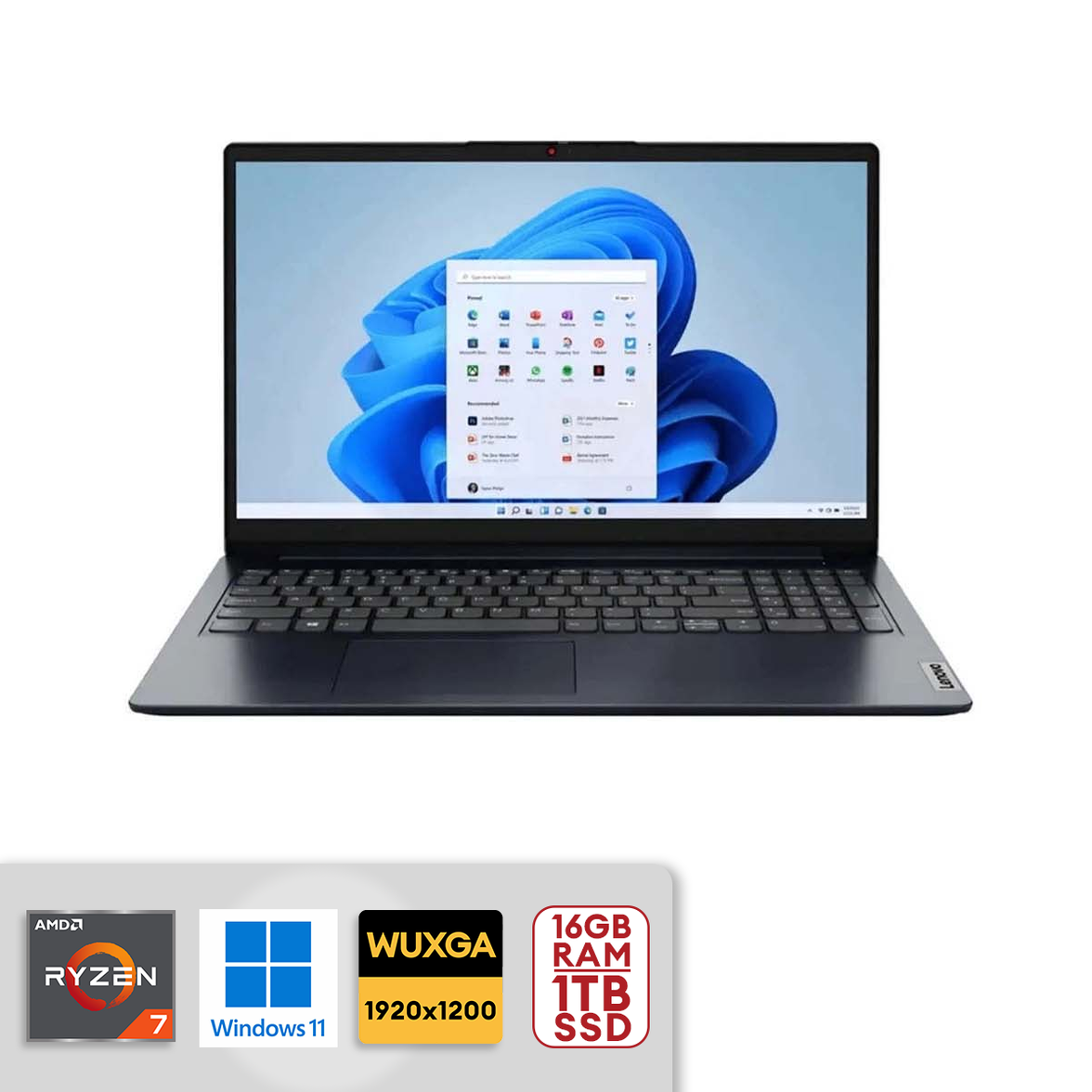 ASUS Vivobook 16 WUXGA 16” AMD Ryzen 7 - 7730U 16GB RAM / 1TB SSD SSD AMD Radeon Graphics Win 11 Indie Black M1605YA-ES74