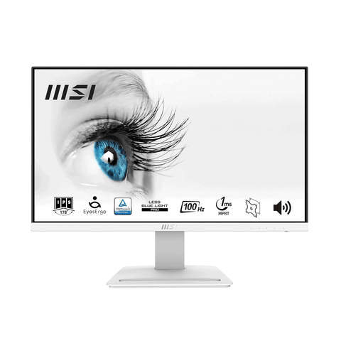 MSI PRO MP243XW 23.8"	IPS 1920 x 1080 (FHD) 100Hz Business & Productivity Monitor