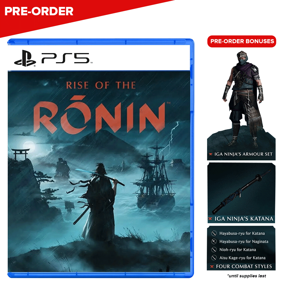 PRE ORDER Rise of the Ronin PlayStation 5 GameXtremePH