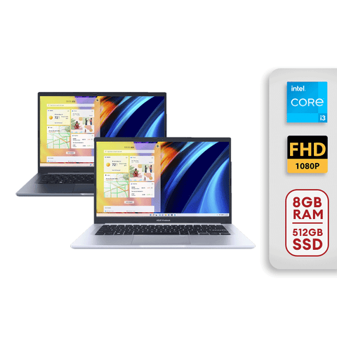 Asus Vivobook 14"FHD Laptop i3-1220P 8GB/512GB SSD Win11 X1402Z