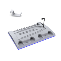 Hozkaii Multifunctional RGB Stand for PS5 Slim/Pro (White) HP5-5002