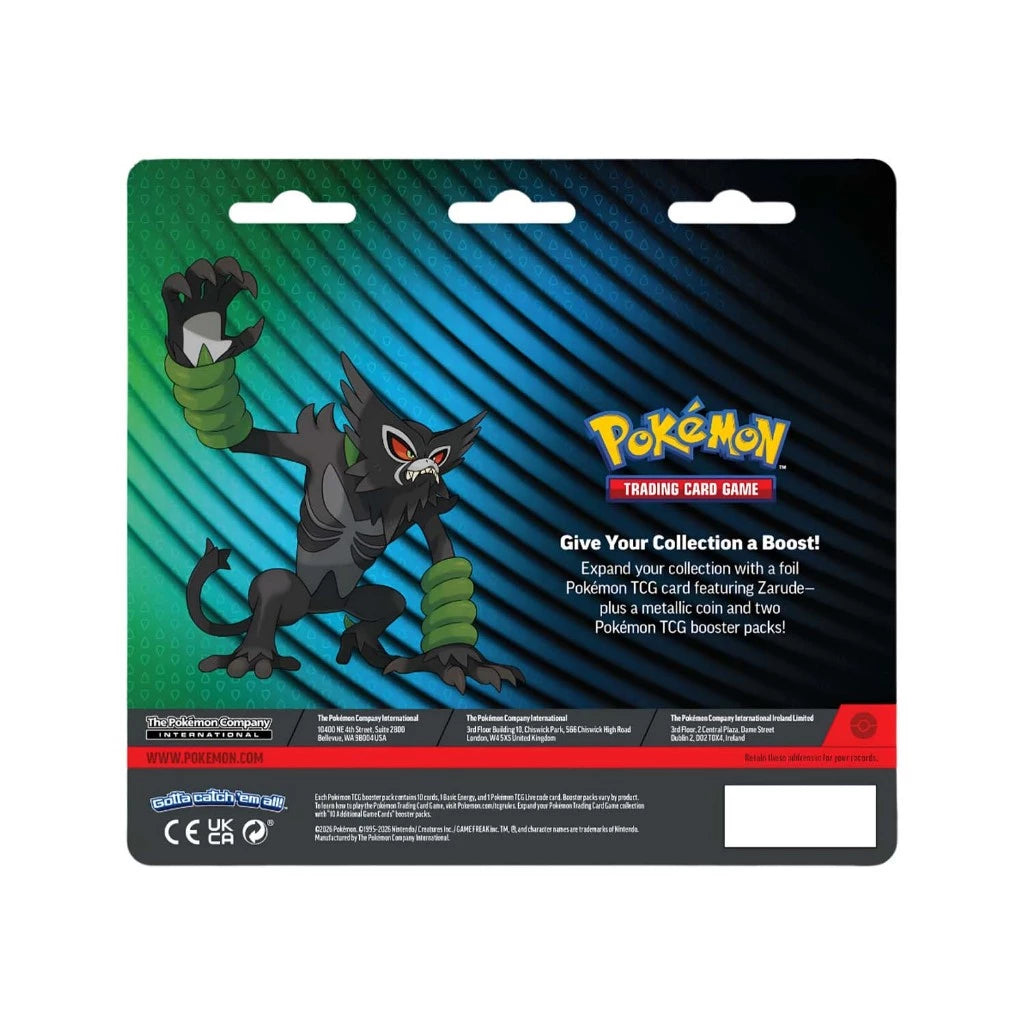 Pokemon TCG: Pitch Black / Chaos Rising 2 Pack Blister (Zarude) (ENG)