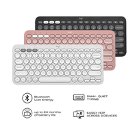 Logitech K380S Pebble Keys 2 Keyboard Tonal