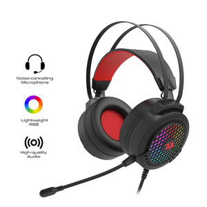 Redragon Carmen Lightweight Gaming Headset Black [H261]