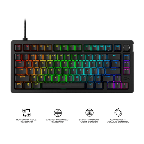 HyperX Alloy Rise 75 - Gaming Keyboards