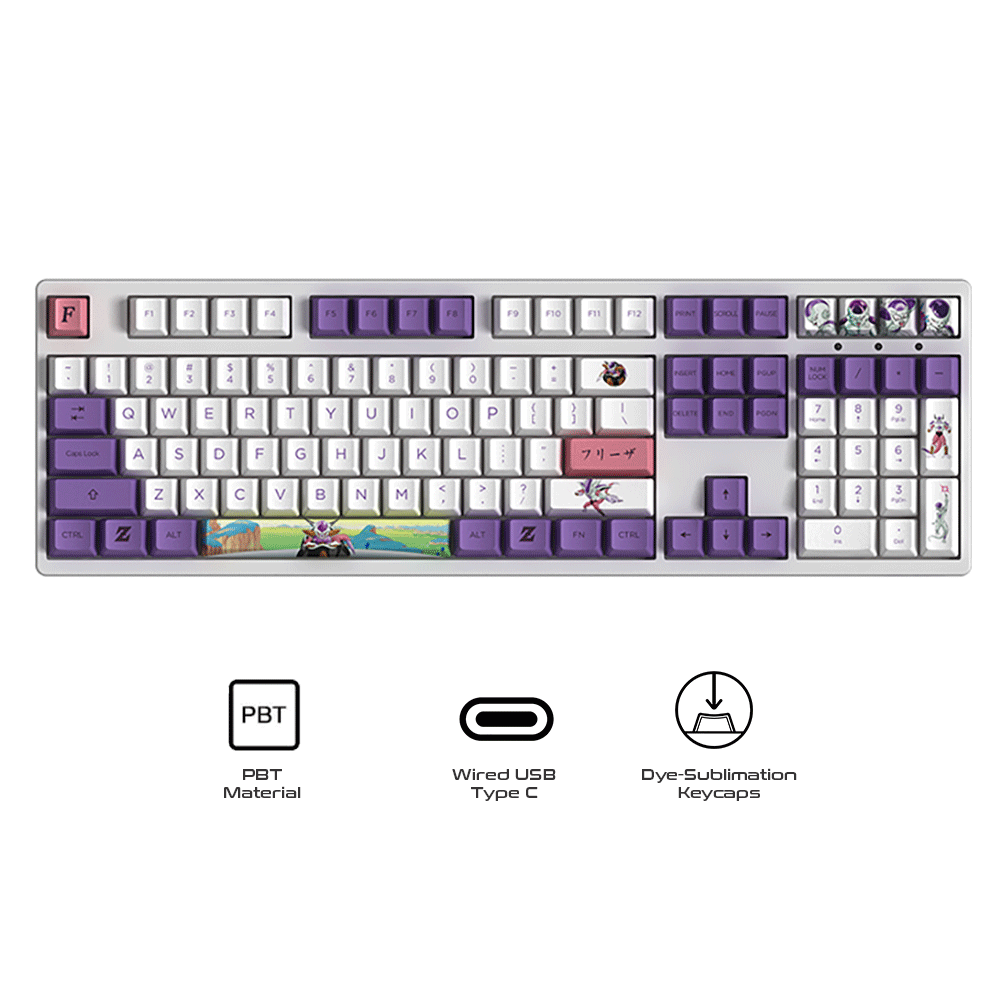 Akko Dragon Ball Z-Frieza 3108V2 Wired Mechanical Keyboard