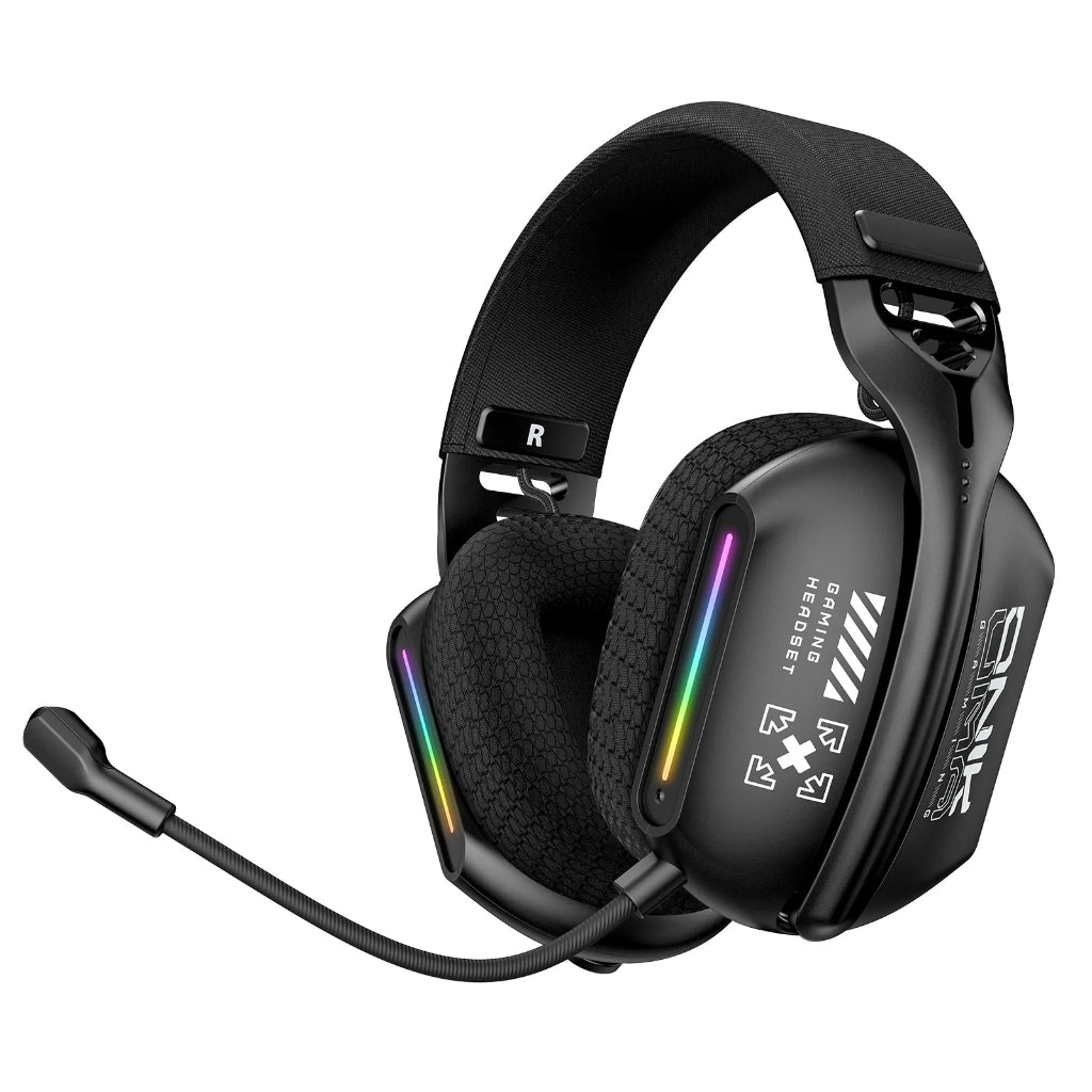 Onikuma GT808 Tri Mode Wireless Gaming Headset Black