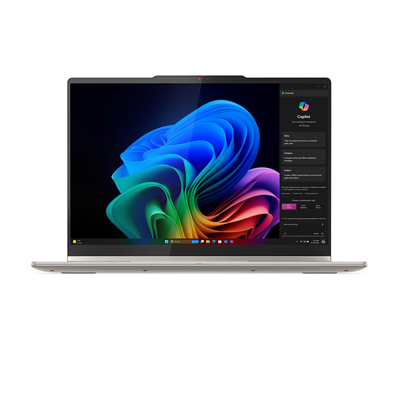 Lenovo Yoga 7 2-in-1 Copilot+ PC - 14" 2K OLED Touchscreen AMD Ryzen AI 5 -340 16GB LPDDR5X RAM / 512GB SSD AMD Radeon 840M Graphics Win 11 Seashell