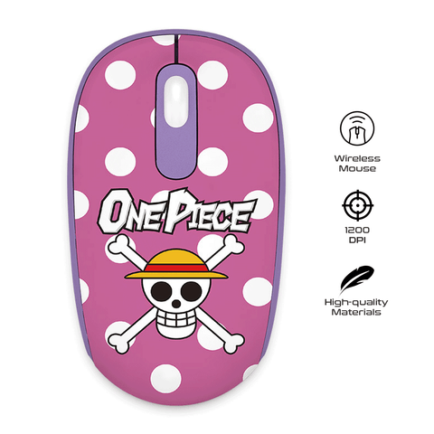 Akko x One Piece 2.4G Smart 1 Wireless Gaming Mouse - Purple Dressrosa