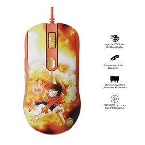 Akko AG325 One Piece Monkey D. Luffy Wired Gaming Mouse