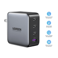 UGREEN Nexode 4-Port Gan Fast Charger 100w (Black) [CD226/40737]