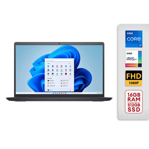 Delll Inspiron 15 3530 15.6" Touchscreen FHD Laptop 2023 | 13th Gen Intel Core i7-1355U 16GB RAM, 512GB PCIe NVMe M.2 SSD Intel Iris Xe Graphics Win11 Black