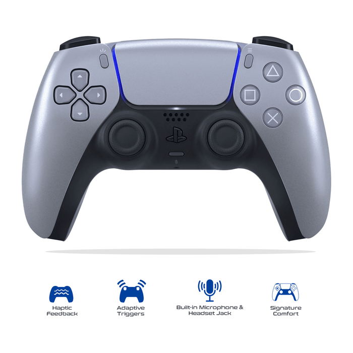 Sony PlayStation 5 Dualsense 5 Wireless Controller Sterling Silver