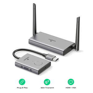 UGREEN Wireless HDMI Extender 50M (Gray) [CM506/50633A]