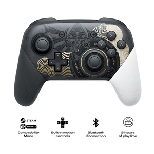 JYS Wireless Mini Pro Controller TOTK Ed. for NS/Steam Deck/ROG Ally [NS237]
