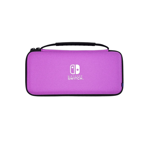 Hori NSW Slim Hard Pouch Plus For Nintendo Switch / Nintendo Switch Oled Model (Purple) NSW-824