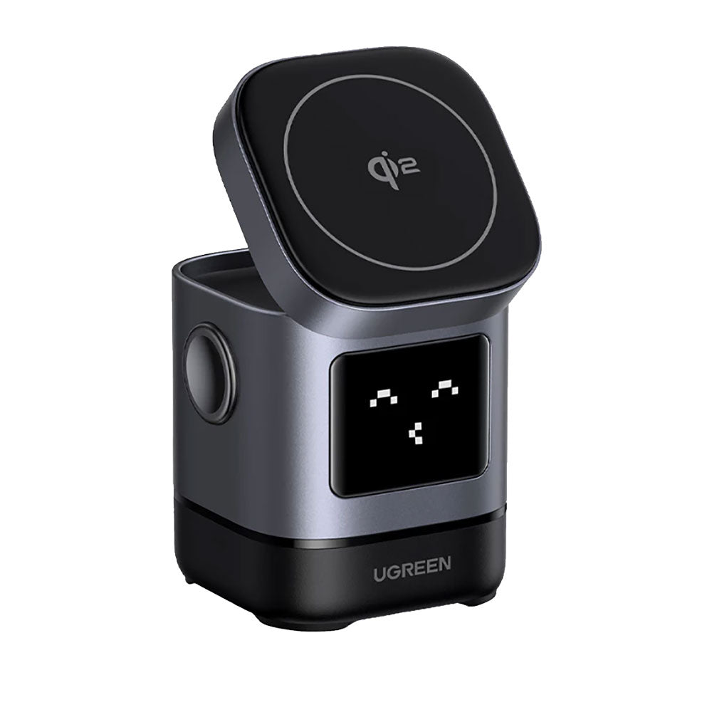 UGREEN 2-in-1 Robot Wireless Charger for IPhone + AirPods [W709/45775]