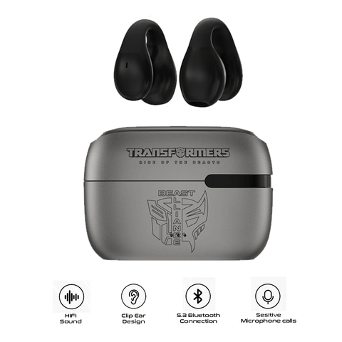 Transformers TF-T05 True Wireless Ear-Clip Earphones (Grey)