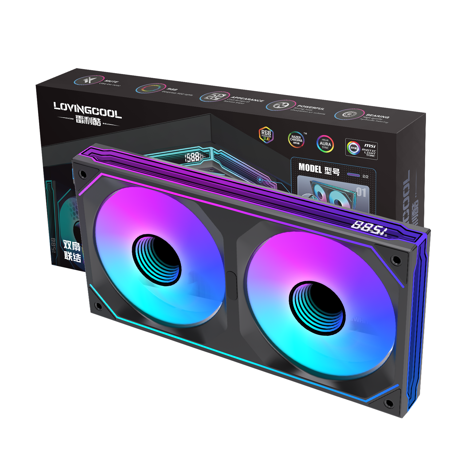 Lovingcool 360mm ARGB Air Cooler