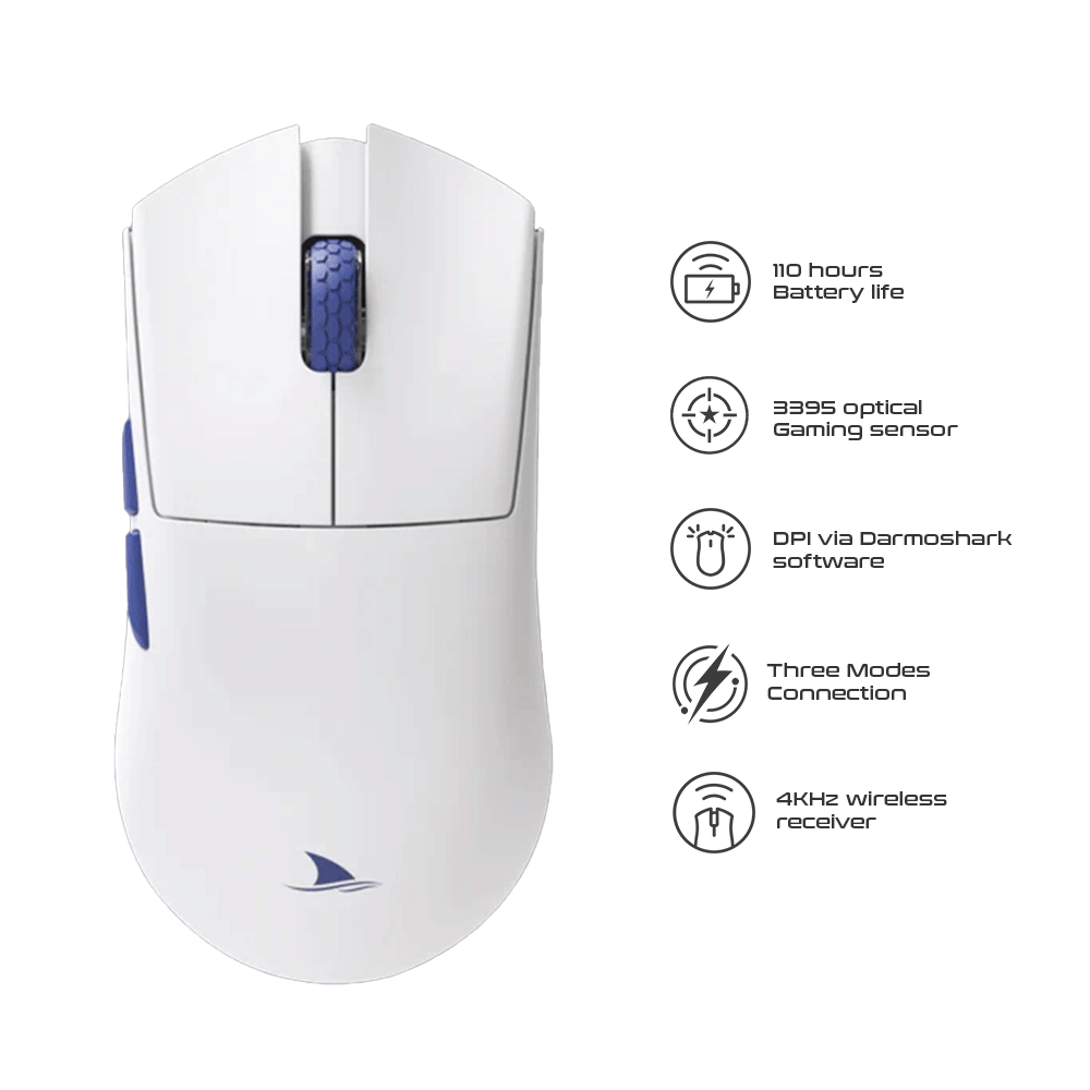Darmoshark M3s Pro Varun Three-Mode Gaming Mouse