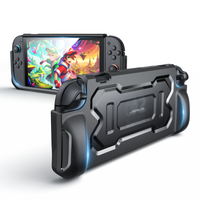 JSAUX Ergonomic Battle Armor Protective Case For Nintendo Switch 2 PC0118 (Black)
