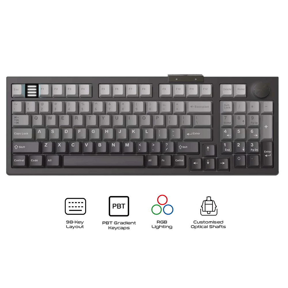 Darmoshark Top98 RGB Wired Gaming Keyboard