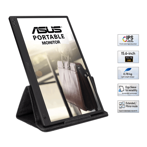 ASUS ZENSCREEN MB166B 15.6" FHD IPS Portable Monitor