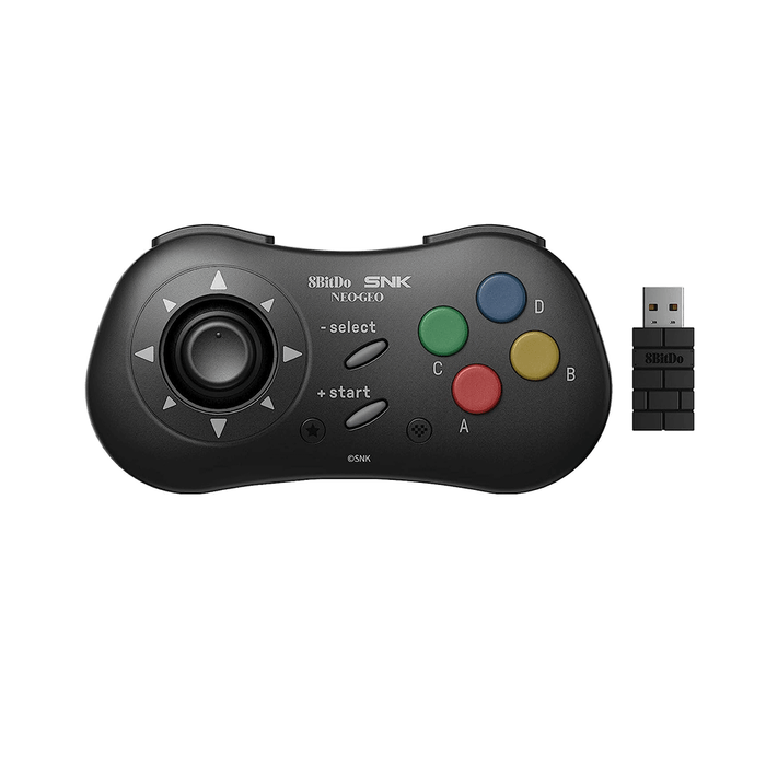 8BitDo NeoGeo Wireless Controller for Windows/NeoGeo Mini/Android [Black] [80HC01]